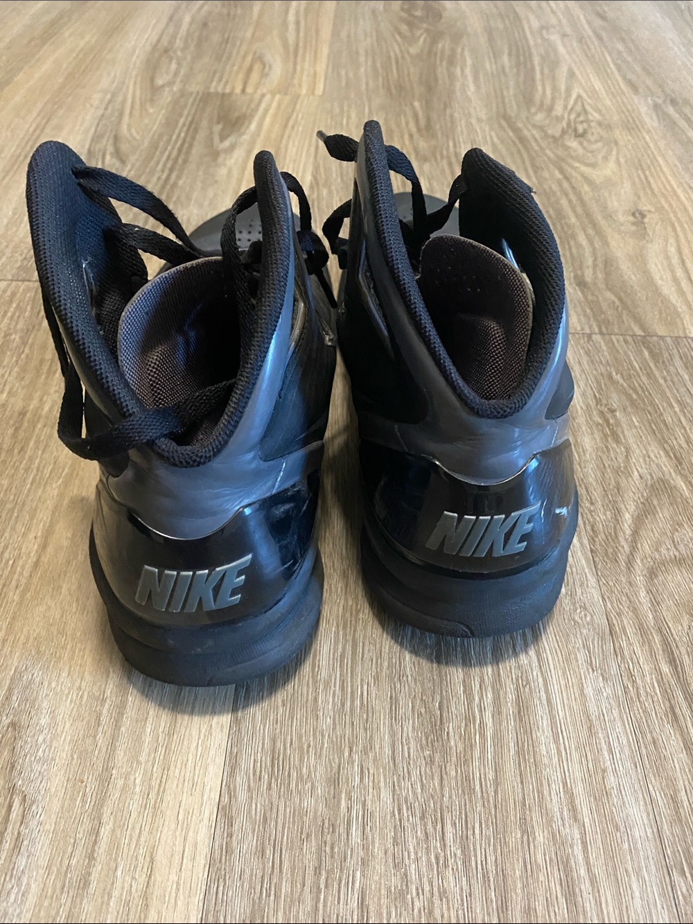 Nike Men's Black High-Top Athletic Sneakers
